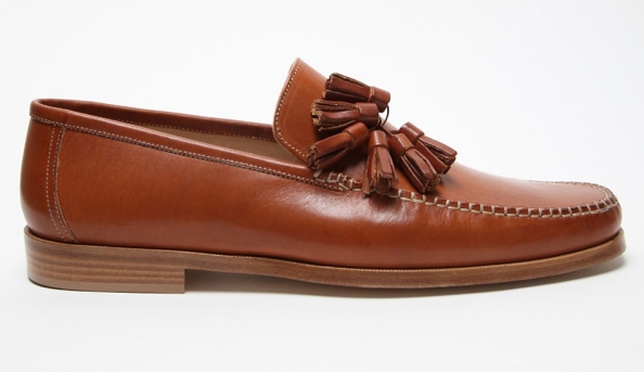 travel light yet heavy on style- Mr Hare Cognac Loafers