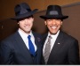 President Obama looking smashing in his fedora from Paul's Hat Works.
