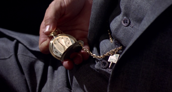 Patek Philippe pocket watch separates him for other men who are just