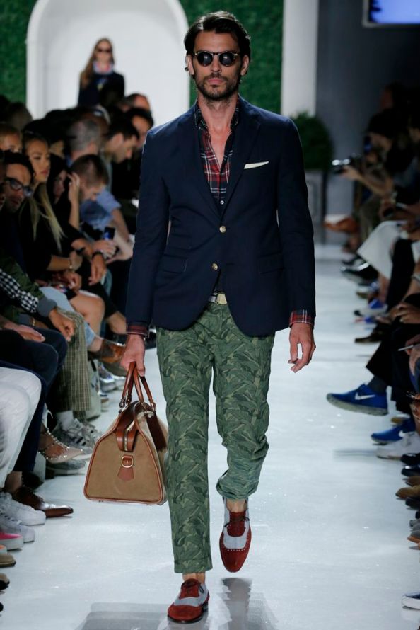 Dark Preppy Look- Michael Bastian Men’s RTW Spring 2016 1