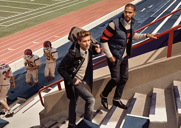 Will we see a return to the gentleman athlete as pictured here in Tommy Hilfiger's Fall 2015 collection?